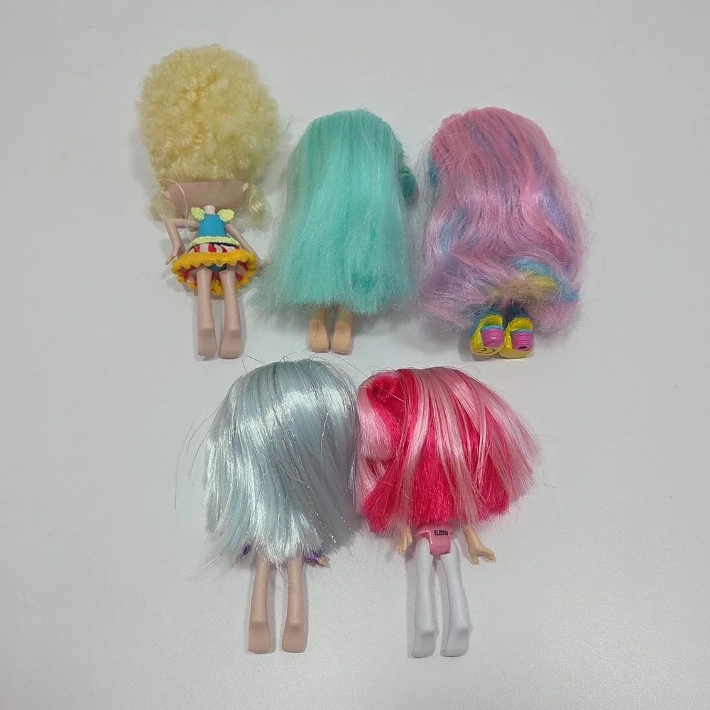 Shopkins Shoppies Dolls Lot Popette Peppa Mint Rainbow Kate Gemma Stone Donatina